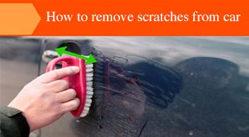 How to remove scratches from car - boodmo