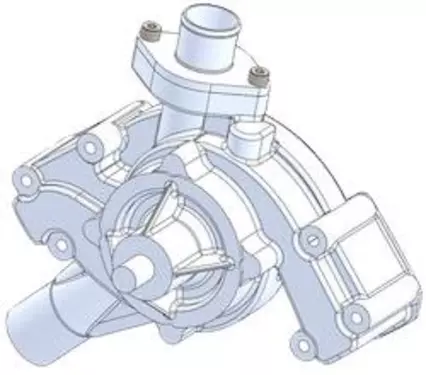 Vakuumpumpe Unterdruckpumpe für Chevrolet Captiva S10 06-11 2,0D 110KW  Z20S1