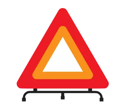 Car Warning Triangle Parts