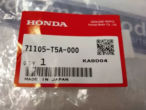 COVER, FR. GRILLE: Honda 71105T5A000 -compatibility, features