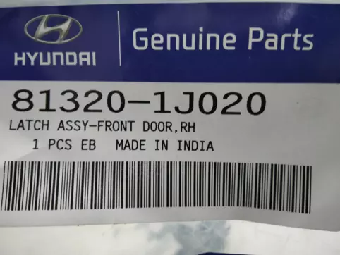 81320-1E000 Genuine Hyundai Latch Assembly-Front Door,RH