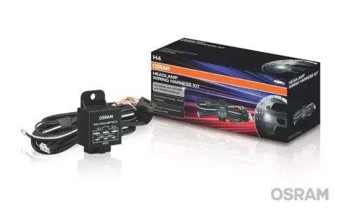 H4 Headlamp Wiring Kit With Relay: OSRAM OSRM-LY-WK