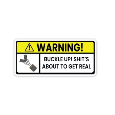 BUCKLE UP! Sticker: STICKITUP SIU227 -compatibility, features, prices.  boodmo