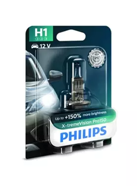 Philips Vision 30% H1 55W Two Bulbs Fog Light Replacement Plug Play Upgrade  Lamp 