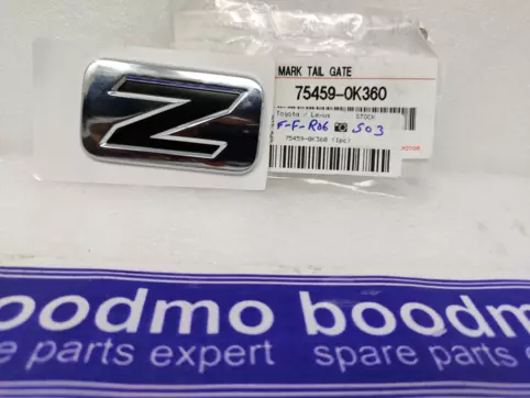 ☆専用☆ PLATE, BACK DOOR NAME, Z: Toyota / Lexus 75459-0K360