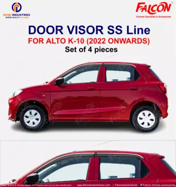 Alto car deals door visor price