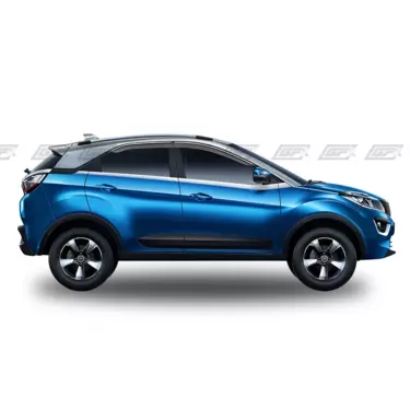 Tata nexon deals door visor chrome