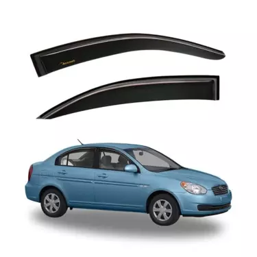 Hyundai accent online door visor