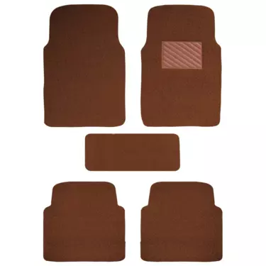 Universal Anti Skid Curly Car Foot Mats (Set of 5) - Tan: Autofurnish  AFFMNCR4 -compatibility, features, prices. boodmo