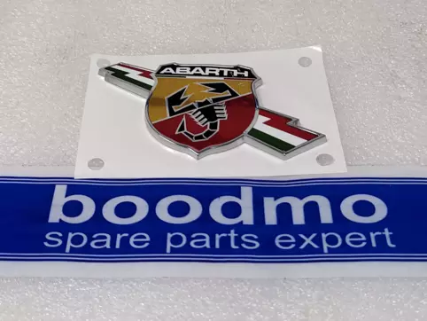 Buy Abarth Sticker 3D Logo Official Shield for Fiat 500X, Front, 75 x 69 mm  Online at desertcartINDIA