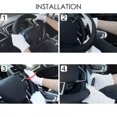 Heat resistant online steering wheel cover