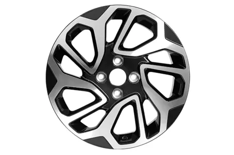 WHEEL, AL(16X6J) (BLACK): MARUTI SUZUKI 43210M74T60-QC8