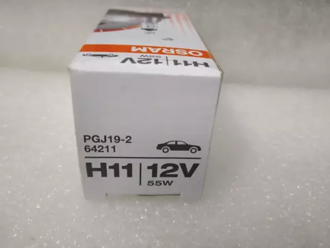 H11 Halogen Bulb 12V 55W (Single Bulb): OSRAM 6411 -compatibility,  features, prices. boodmo