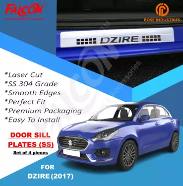 Swift dzire deals door sill guard