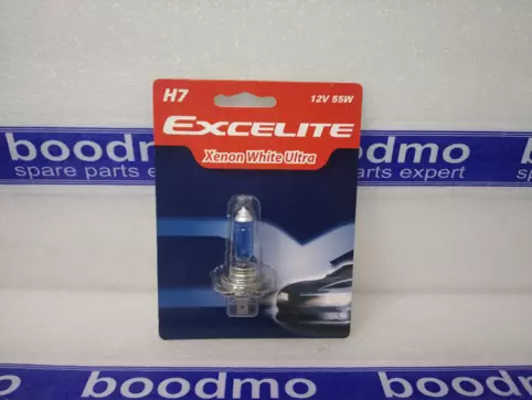 H7 Xenon White Halogen Bulb 12V 55W (Single Bulb): EXCELITE H7