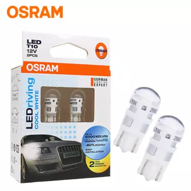 LED T10 Retrofit Bulb Parking Lamp 12V 1W of 2): OSRAM 28...CW -compatibility, features, prices. boodmo