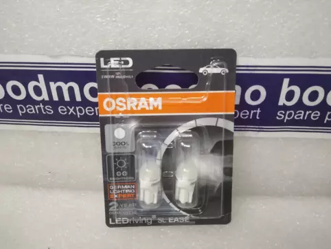 Auto LED Birne W5W T10 1W 5S Osram Plastik