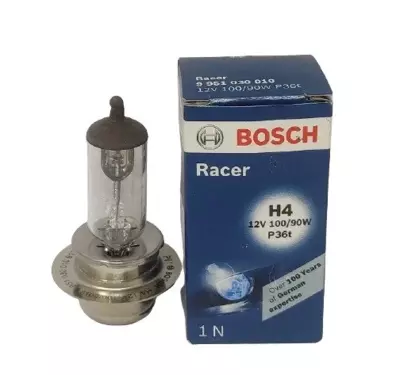 H4 halogen Bulb, 12V 100/90W (Single Bulb): BOSCH 9950010