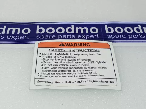 LABEL,SAFETY: MARUTI SUZUKI 11978M52M00 -compatibility, features