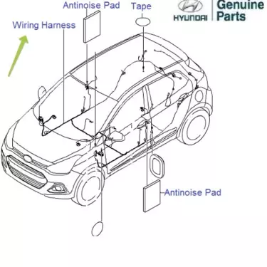 Hyundai Xcent Wiring Harness In India