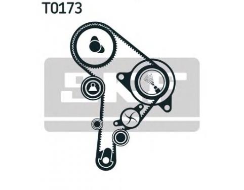 CT1077WP2 CONTITECH CT 1077 K2 Kit de distribution + pompe à eau Nbr