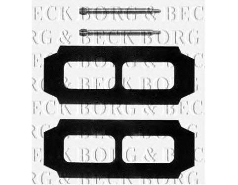 BBP1853 Borg  &  Beck Borg & Beck Front Brake Pad Set 