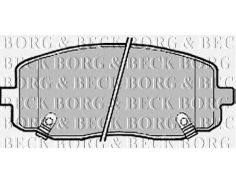 BBP2137 Borg  &  Beck Borg & Beck Brake Pad Set 