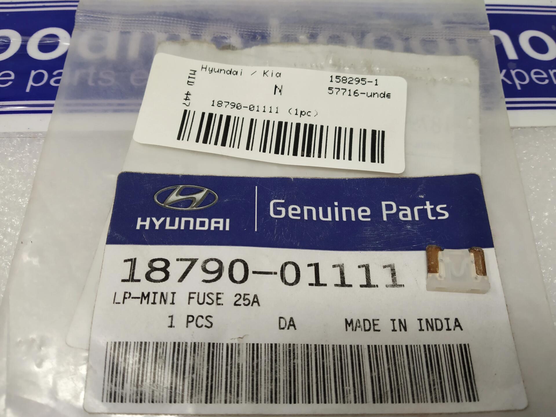 LP - MINI FUSE 25A: Hyundai / Kia 1879001111 -compatibility, features ...