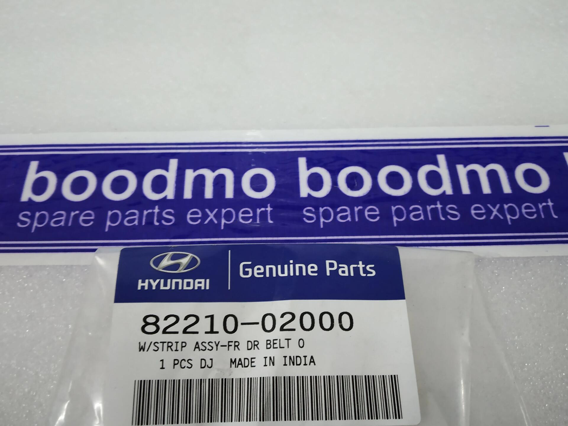 W/STRIP ASSY-FR DR BELT O/S LH: Hyundai / Kia 8221002000 -compatibility ...