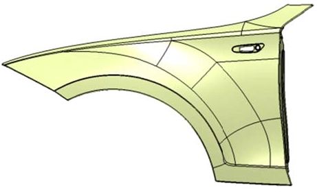 PANEL, QUARTER WHEEL HOUSE, OUTER RH: Toyota / Lexus 61605-KK020