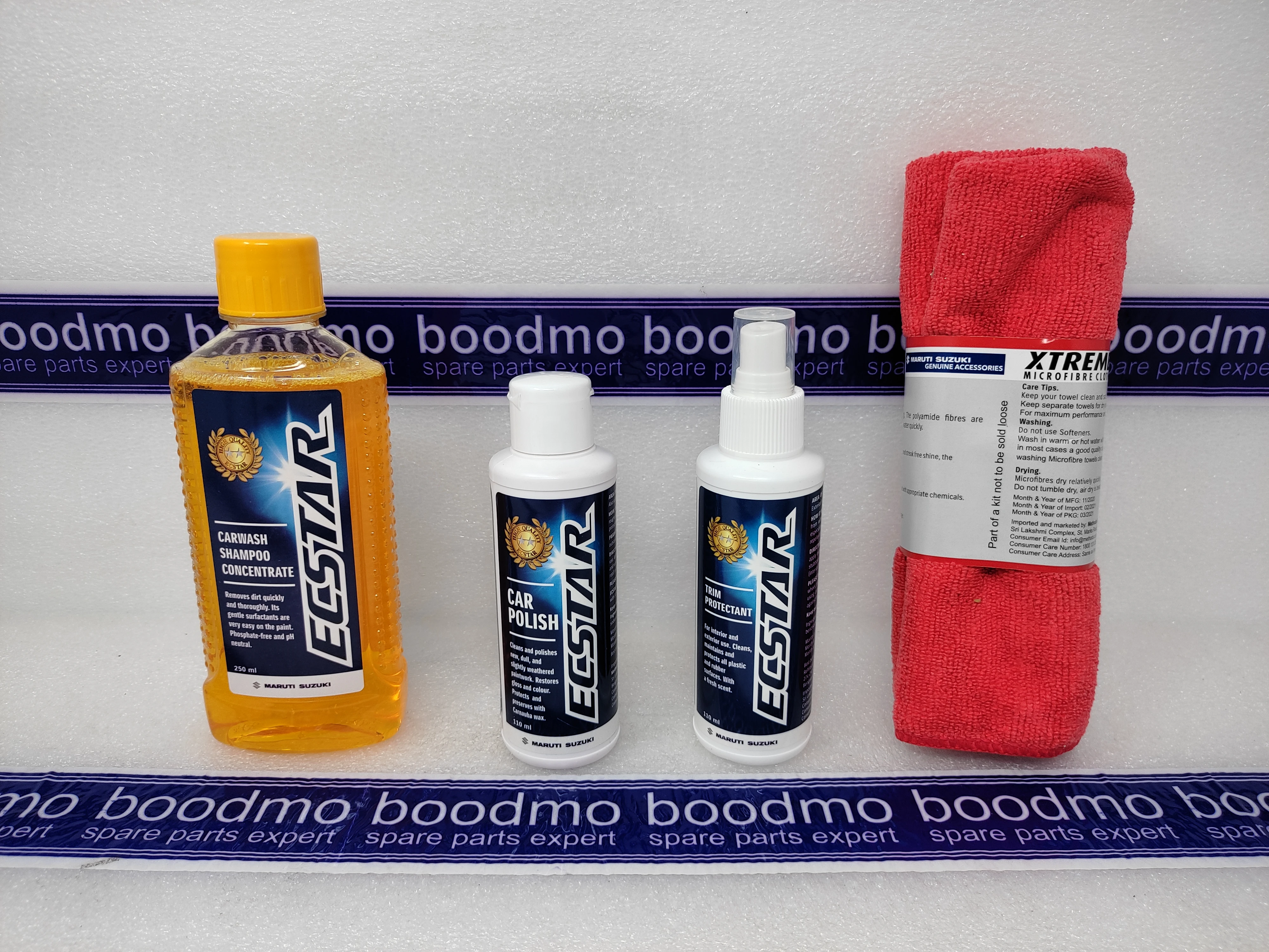 Ecstar car shop care kit