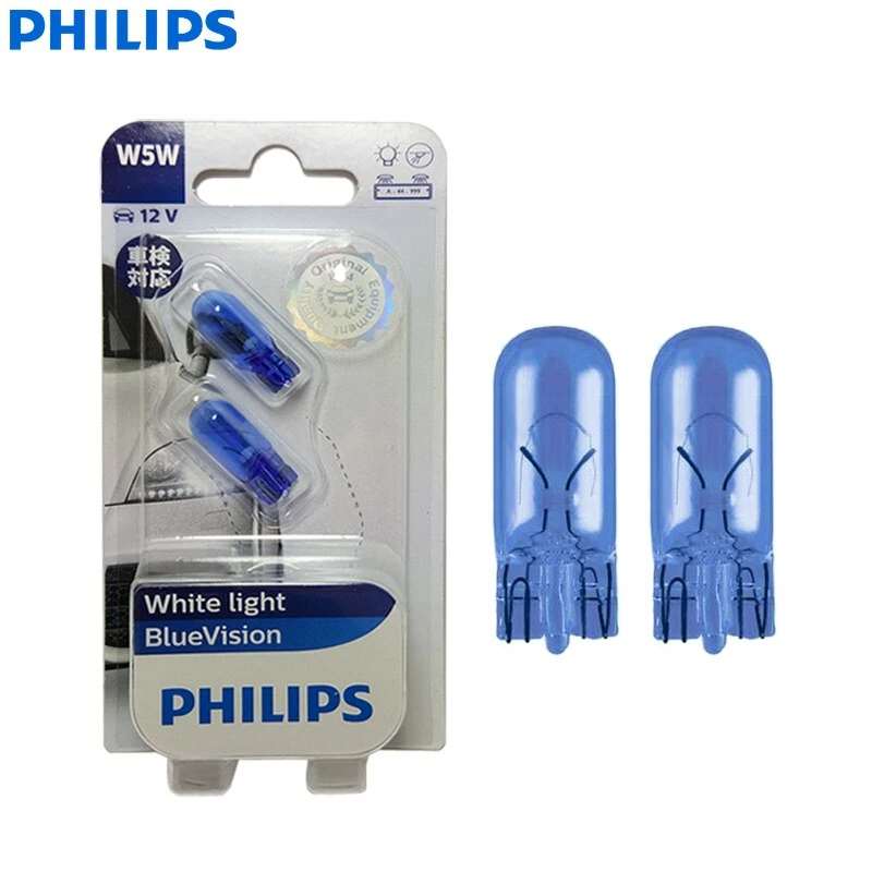 2 ampoules W5W 12V PHILIPS blister