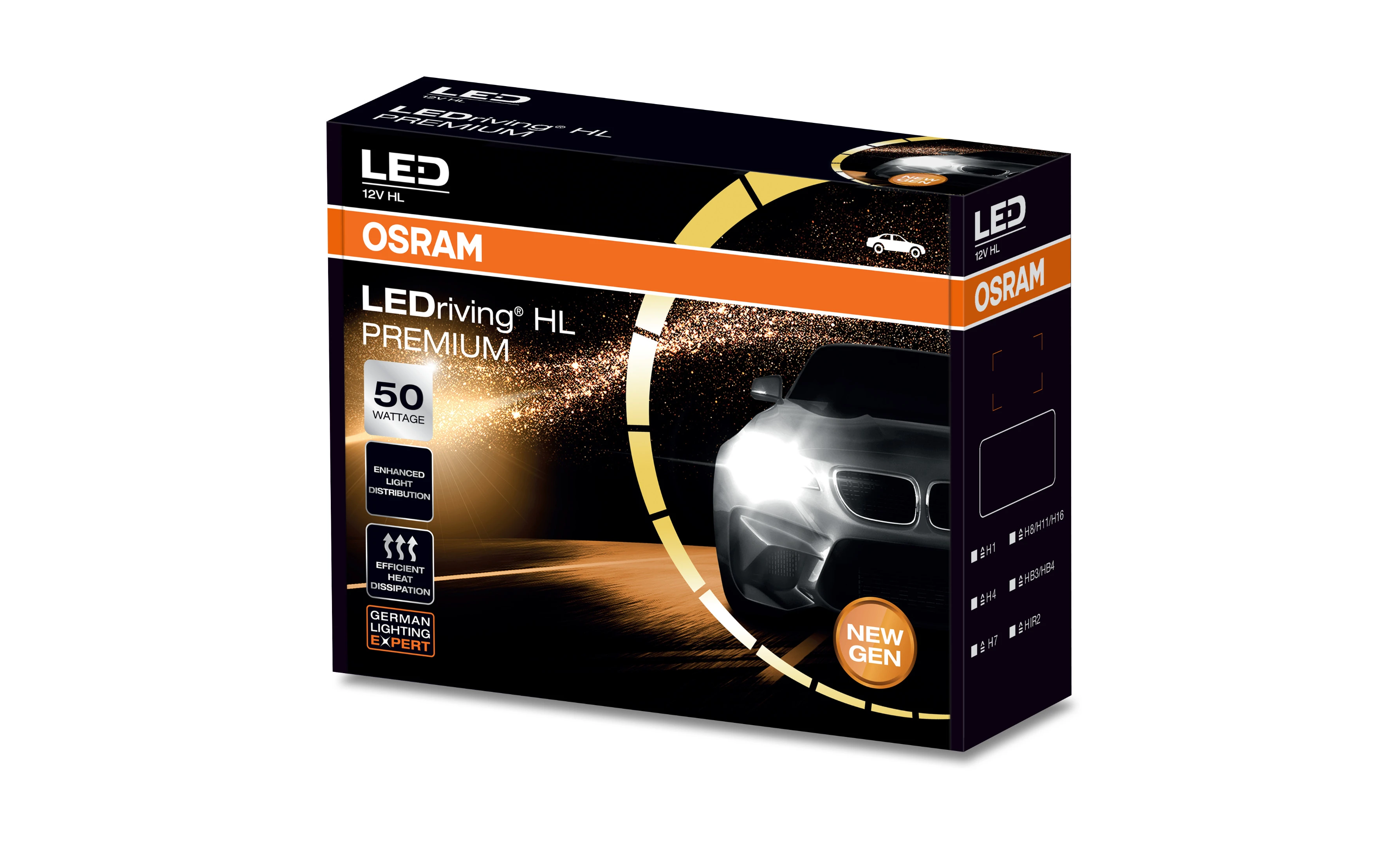 H7 LED Bulb 12V 50W - Warm White (Set of 2): OSRAM G5WW -compatibility,  features, prices. boodmo