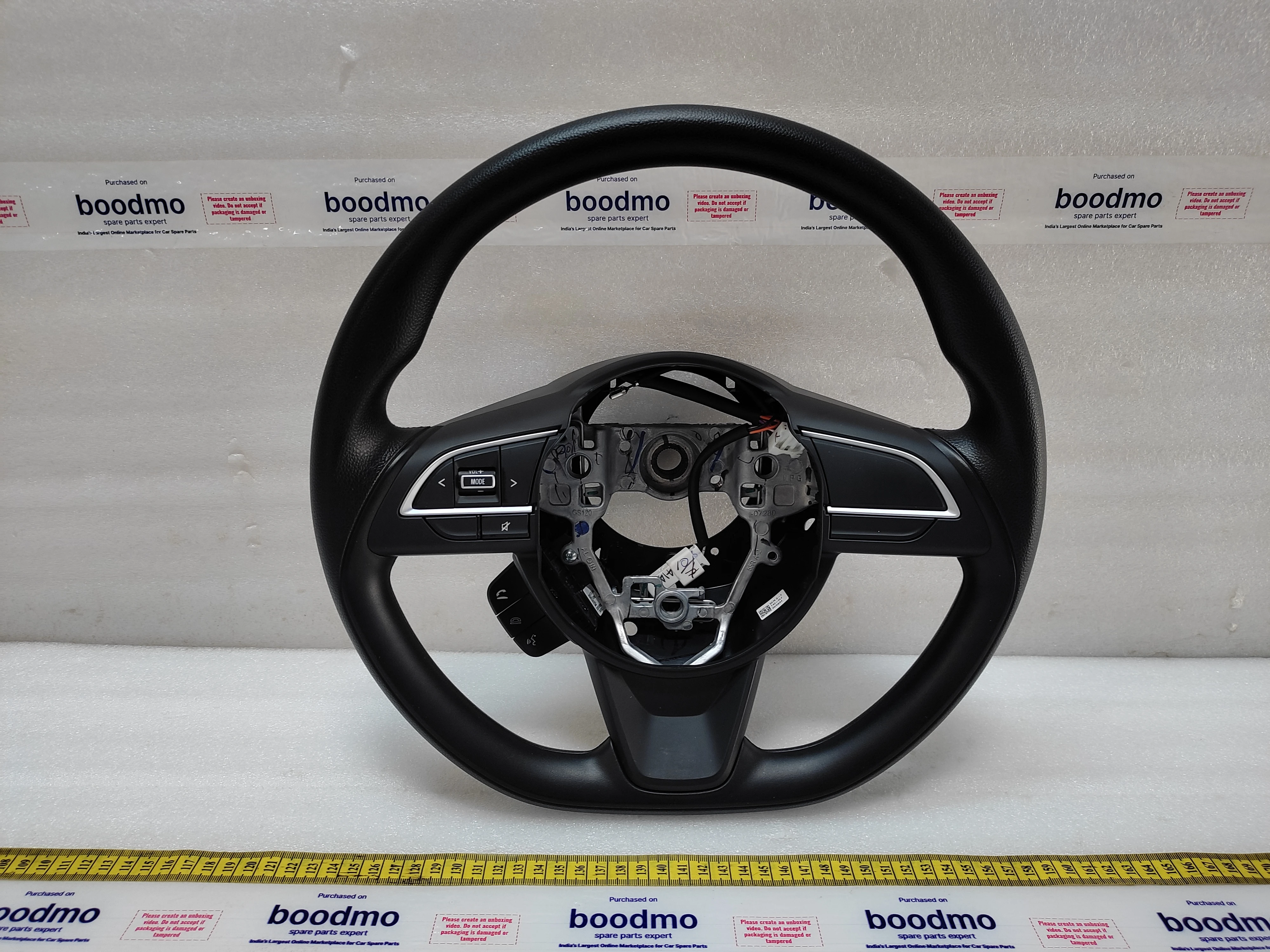 WHEEL S/ASSY, STEERING (BLACK/CHROME): MARUTI SUZUKI 48110M55T40