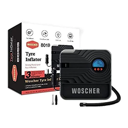 Rapid Performance Portable Tyre Inflator (12V) with LED Light